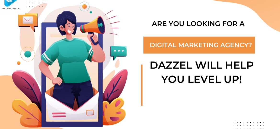 Orange Illustrated Professional Digital Marketing Facebook Cover (2) (Demo)