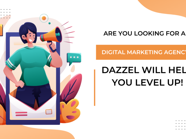 Orange Illustrated Professional Digital Marketing Facebook Cover (2) (Demo)